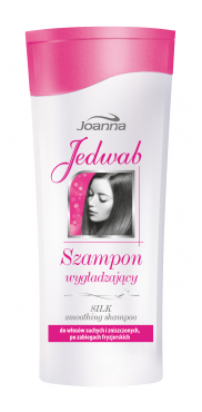 Joanna - Jedwab - SZAMPON wygładzający do włosów suchych i zniszczonych lub po zabiegach fryzjerskich 200ml 5901018005887