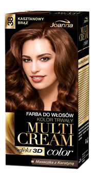 Joanna - Multi Cream Color - 38 - KASZTANOWY BRĄZ 5901018013264