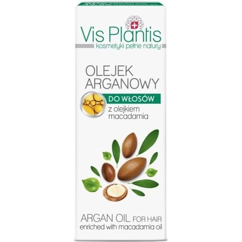 Elfa Pharm - Vis Plantis - OLEJEK ARGANOWY do włosów z olejem makadamia 30ml 5904567053347