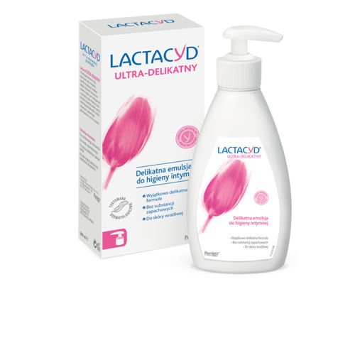 Lactacyd ULTRA DELIKATNY - Delikatna emulsja do użycia intymnej z dozownikiem 200ml 5391520942693 