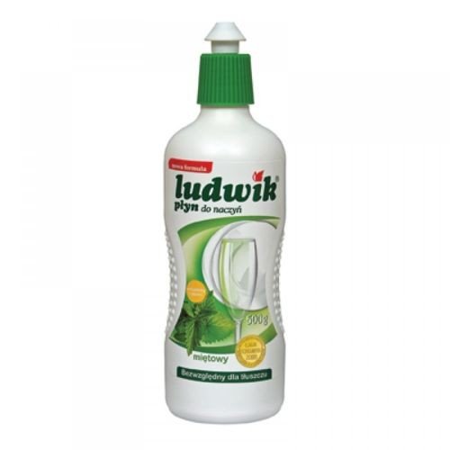 Ludwik - Płyn do mycia naczyń MIĘTOWY 450 ml 5900498028126