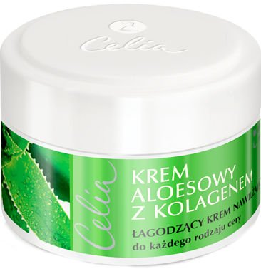 Celia - Kolagen - Kojący krem ​​na dzień i noc z aloesem 50ml 5900525037985