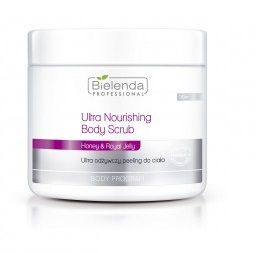 Bielenda Professional Ultra Nourishing Body Scrub z Miodem i Mleczkiem Pszczelim 550g