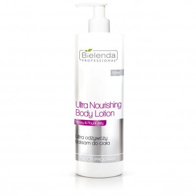 Bielenda Professional Ultra Nourishing Body Lotion z Miodem i Mleczkiem Pszczelim 500ml