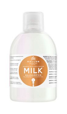 Kallos Cosmetics - MILK hair SZAMPON z proteinami mleka do włosów zniszczonych 1000ml 5998889511654