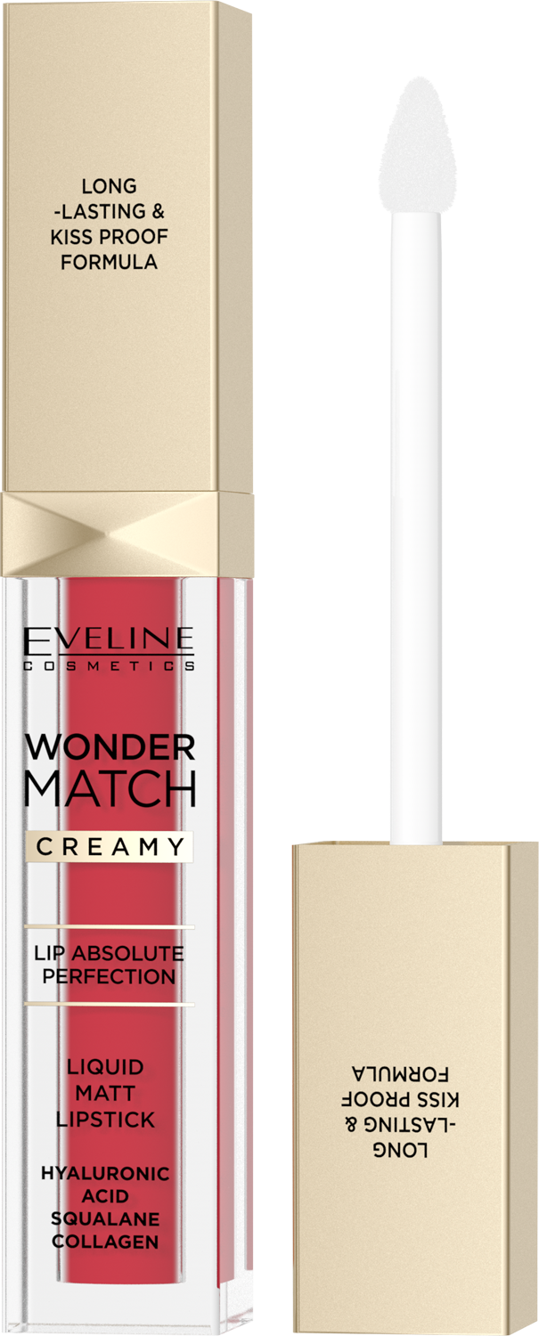 Eveline Wonder Match Matte Liquid Lipstick No. 06 Classic Red 6.8ml