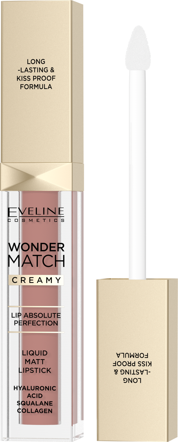 Eveline Wonder Match Matte Liquid Lipstick No. 04 Carmel 6.8ml