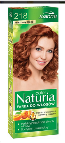 Joanna - Naturia Color - 218 - Miedziany Blond 5901018015374