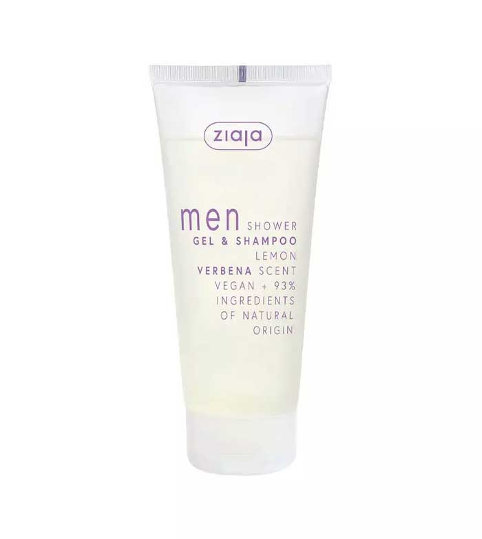 Ziaja Men Shower Gel And Shampoo Lemon Verbena 200ml