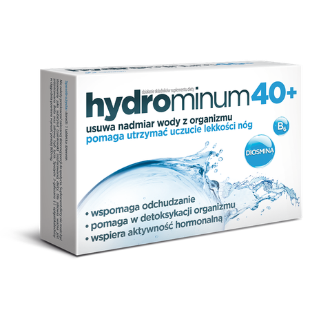 Hydrominum 40+ Removes Excess Water from Body 30 Tablets