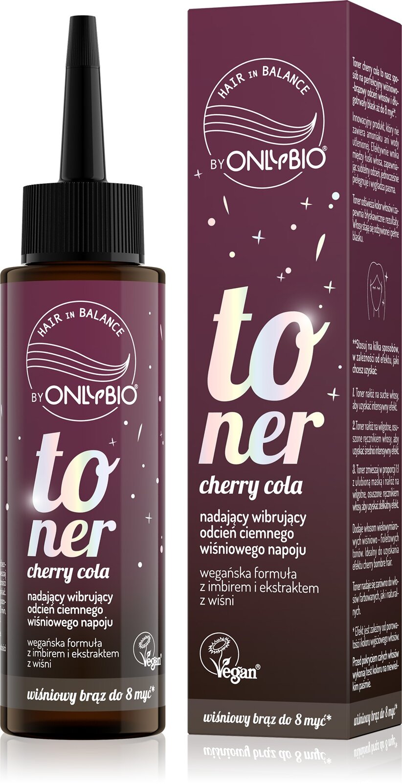 OnlyBio Hair in Balance Toner Cherry-Cola 100ml