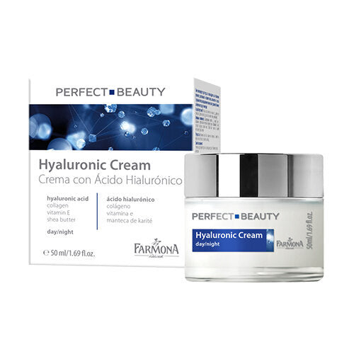 Farmona Perfect Beauty Face Cream with Hyaluronic Acid and Collagen for Day and Night 50ml