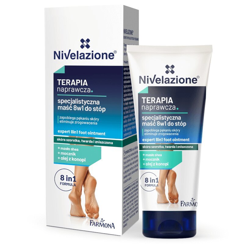 Nivelazione Specialist 8in1 Foot Ointment for Dry and Damaged Skin 50ml