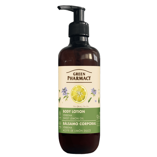 Green Pharmacy Verbena and Sweet Lemon Oil Body Lotion 400ml