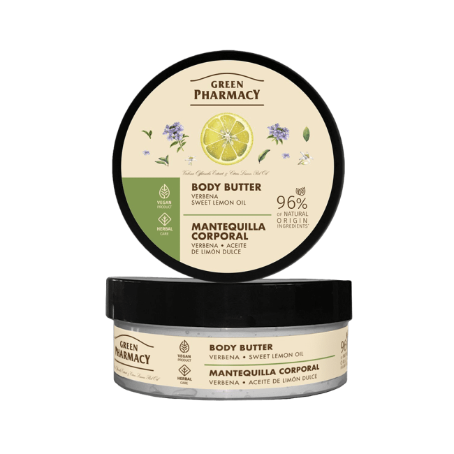 Green Pharmacy Body Butter Verbena and Sweet Lemon Oil 200ml