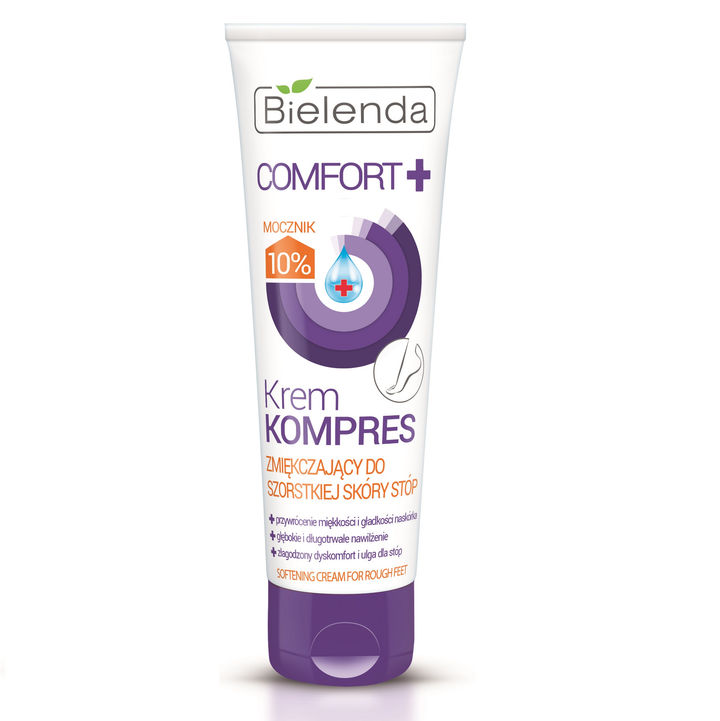 Bielenda Comfort Cream Compress Zmiękczający Szorstką Skórę Stóp 100ml