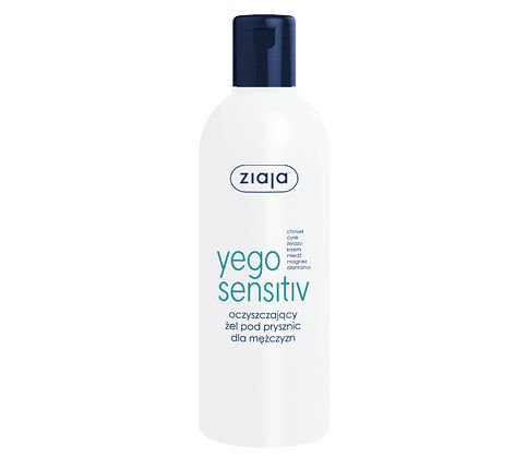 Ziaja - Yego Sensitive - Oczyszczający żel pod prysznic dla mężczyzn 300ml 5901887038238