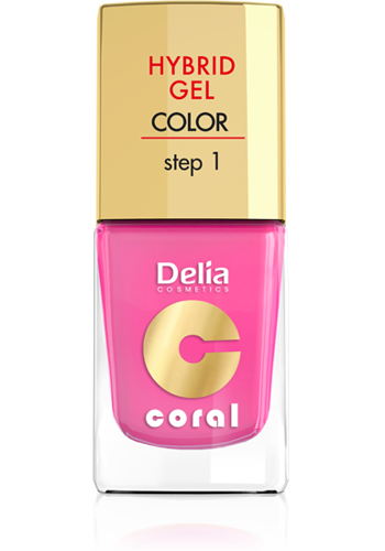 Delia - Coral Hybrid Gel - Lakier hybrydowy bez lampy 22 LANDRON ROOM 11ml 5901350458181