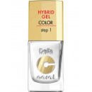 Delia - Coral Hybrid Gel - Lakier hybrydowy bez lampy 25 WHITE 11ml 5901350460764