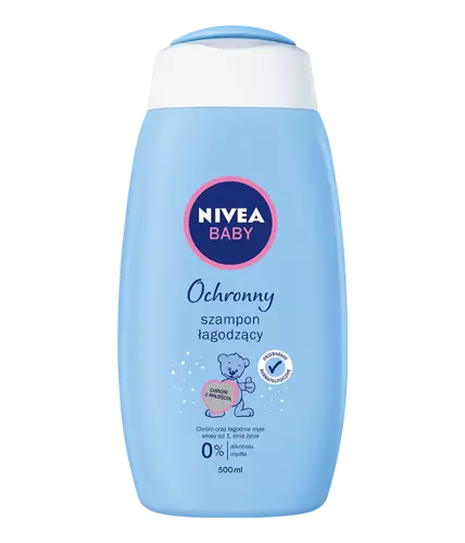 Nivea Baby - Ochronny szampon łagodzący od pierwszego dnia życia / Ochronny szampony łagodzący od 1. dnia życia 500ml 5900017049656 