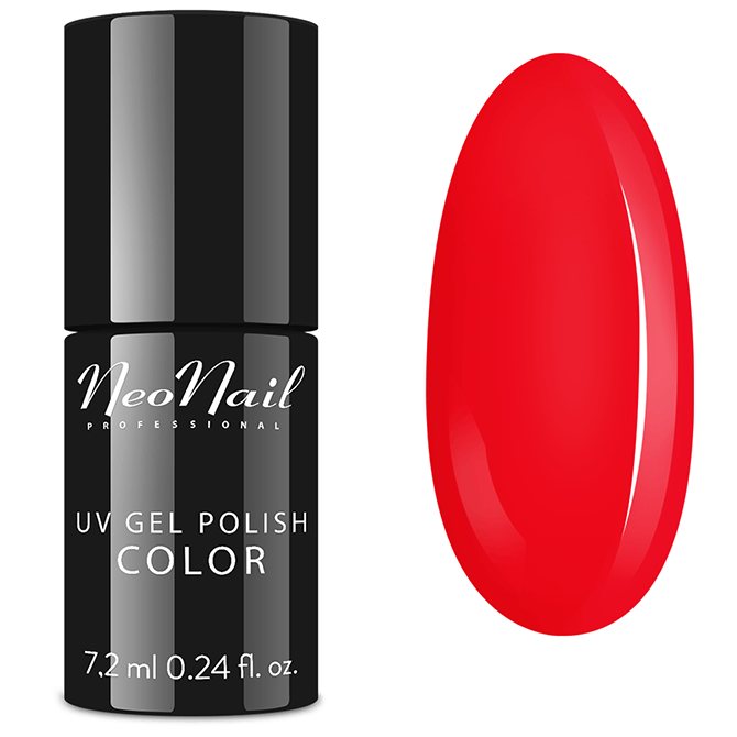 NeoNail UV/LED Hybrydowy Żel Do Paznokci Lady In Red 7.2ml -Lady Ferrari 2609