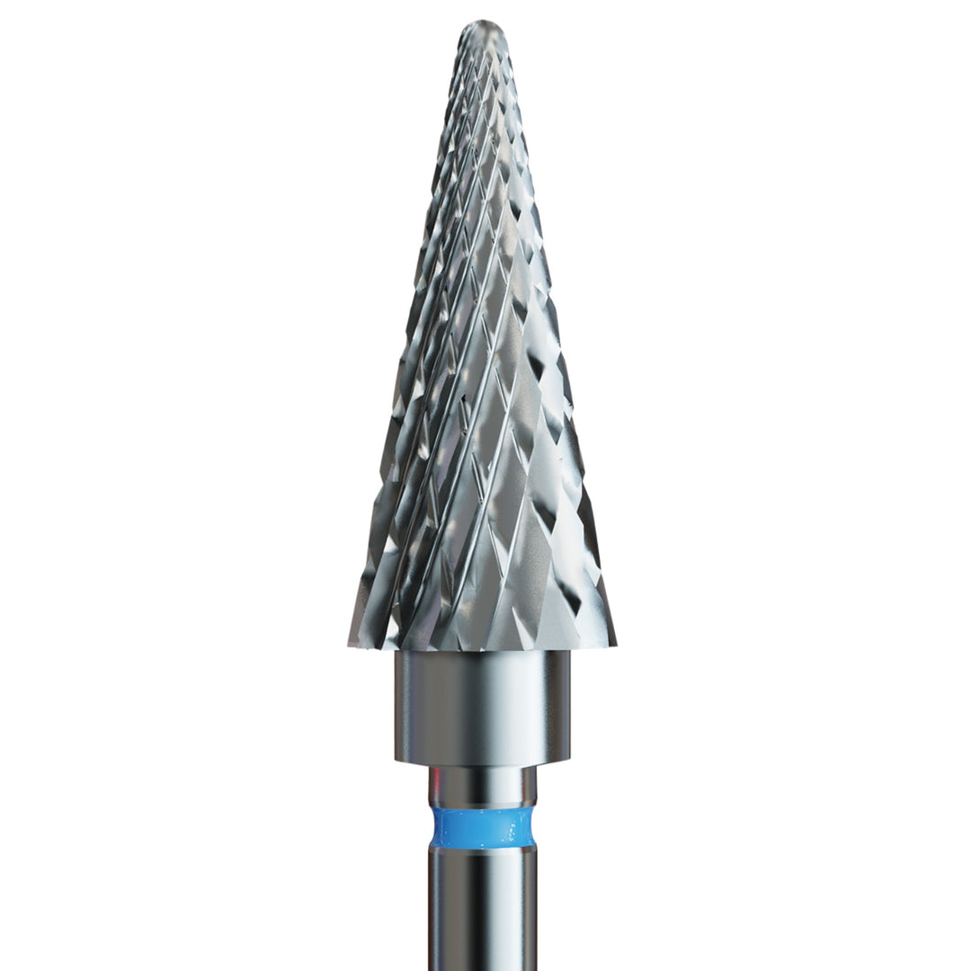 IQ Nails Tungsten Carbide Nail Drill Bit Pinecone Shaped Standard Crosscut 6mm Manicure Pedicure 266.190.060