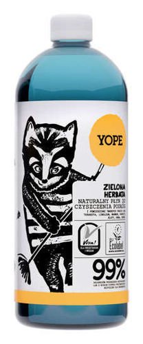 Yope - Naturalny środek do czyszczenia podłóg ZIELONA HERBATA 1000ml 5906874565087