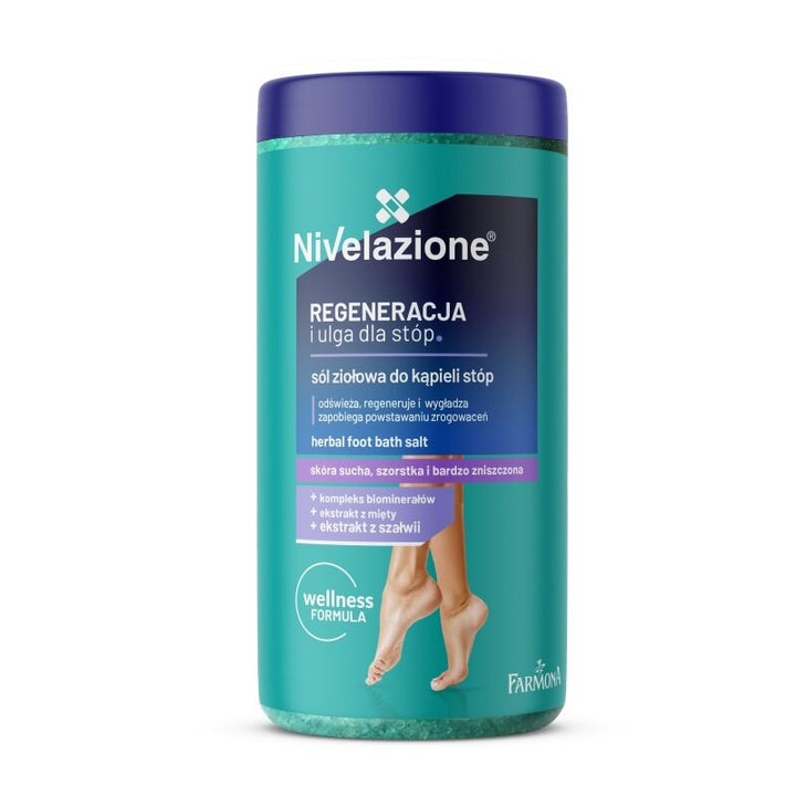 Farmona Nivelazione Feet - Rozgrzewająca SÓL do kąpieli stóp z OLEJKIEM CYNAMONOWYM 600g 5900117095089