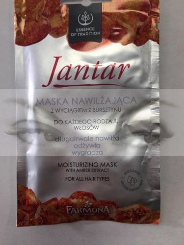 Farmona Jantar Moisturizing Mask With Amber Extract All Hair Type 20g