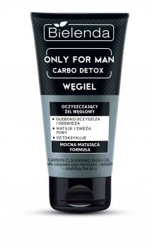 Bielenda Only For Men Carbo Detox Cleansing Gel 150ml