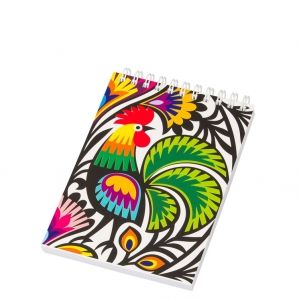 Folkstar - NOTEBOOK ON SPIRAL A6 LOWICZ ROOSTER