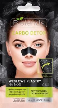 Bielenda - Carbo Detox - Węglowe PLASTRY NA NOS 2szt 5902169028756