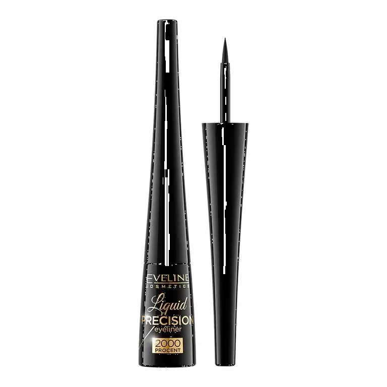 Eveline Liquid Precision Eyeliner 2000 Matt Black 1 Piece