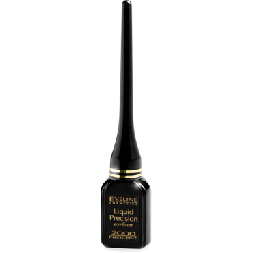 Eveline Liquid Precision Eyeliner 2000 Matt Black 1 Piece