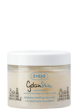 Ziaja - GdanSkin - Olejkowy PEELING do ciała z kruszonymi muszlami skóra bardzo sucha 300ml 5901887042877