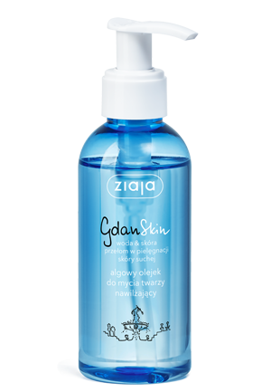 Ziaja - GdanSkin - Nawilżający OLEJEK ALGOWY do mycia twarzy skóra bardzo sucha 140ml 5901887042884