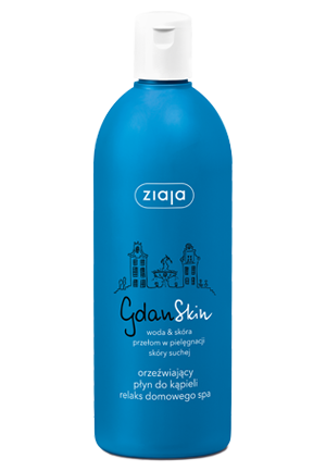 Ziaja - GdanSkin - Refreshing BUBBLE BATH home relax SPA very dry skin 500ml 5901887042921