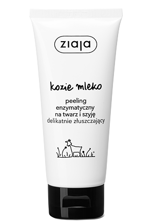 Ziaja - Mleko Kozie 25+ - Twarz i Szyja delikatnie złuszczający PEELING ENZYMATYCZNY każdy rodzaj skóry 75ml 5901887042679 