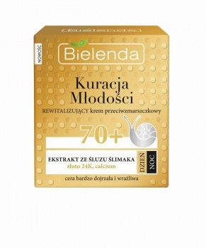 Bielenda Youth Therapy Revitalizing Anti-Wrinkle Cream 70+ Dzień/Noc 50ml