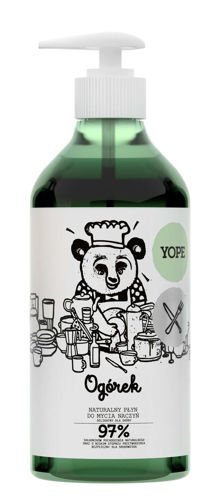 Yope - OGÓREK Naturalny płyn do mycia naczyń 750ml 5906874565278