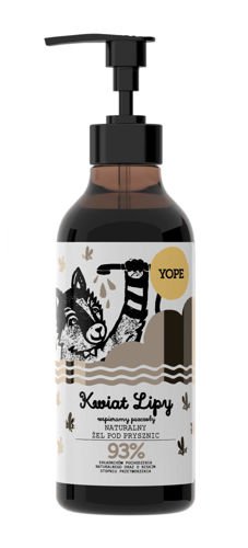 Yope - Natural Soothing Shower Gel LINDEN Flower 400ml 5906874565674