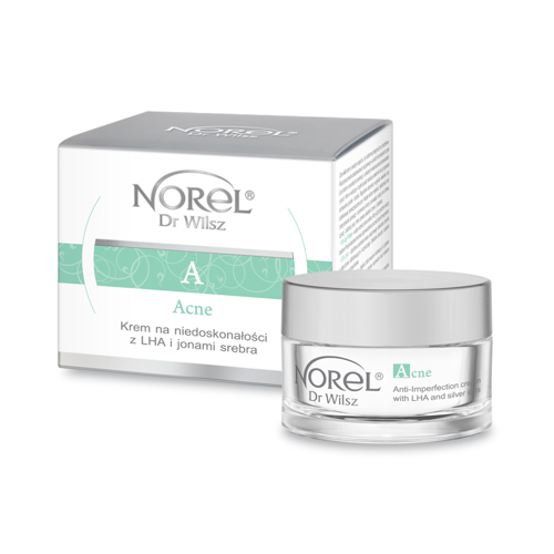 Norel Acne Anti Imperfection Cream z LHA i jonami srebra 50ml 