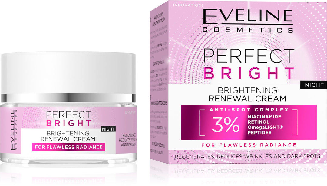 Eveline Perfect Bright Brightening Rejuvenating Night Cream 50ml