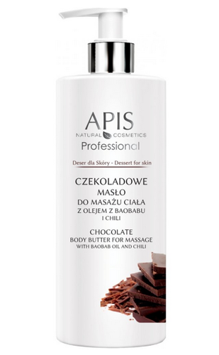 Apis Professional Dessert for Skin Masło do ciała czekoladowe z olejem z baobabu i chilli 500ml 