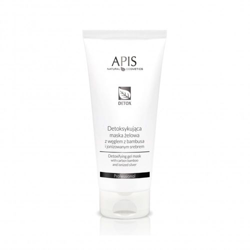 Apis Professional Detoxifying Gel Mask z węglem bambusowym i jonizowanym srebrem 200ml