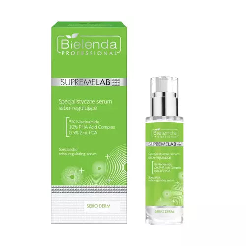 Bielenda Professional Sebio Derm Specialistic Sebo Regulujące Serum do Twarzy 30ml