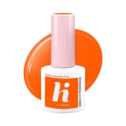 Hi Hybrid - Sport - Paznokcie Hybrydowe NEON ORANGE #110 5ml 5902751401660 