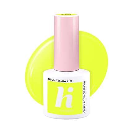 Hi Hybrid - Sport - Paznokcie Hybrydowe NEON YELLOW #121 5ml 5902751401721 