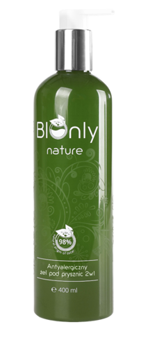 BIOnly - Antiallergic shower gel 2 in1 (ŻEL pod prysznic 2W1 ANTYALERGICZNY) 400ml 5903282120075