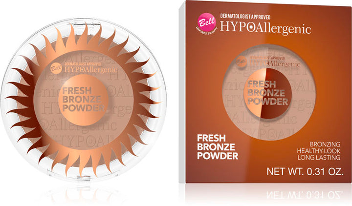 Bell - HYPOAllergenic - Puder brązujący FRESH BRONZE Powder 02 5902082525264